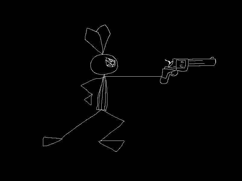 vibri with a revolver