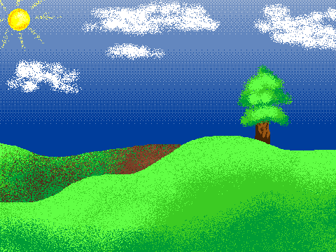 a lonely tree